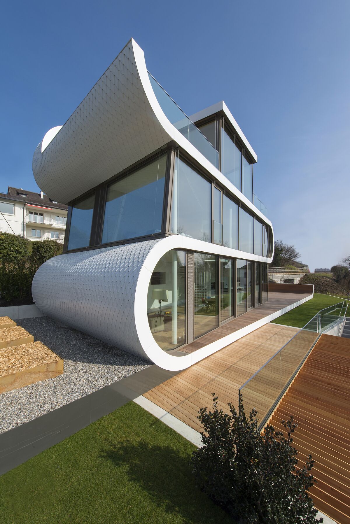 The Minergie-certified Flex House in Zurich, Switzerland.